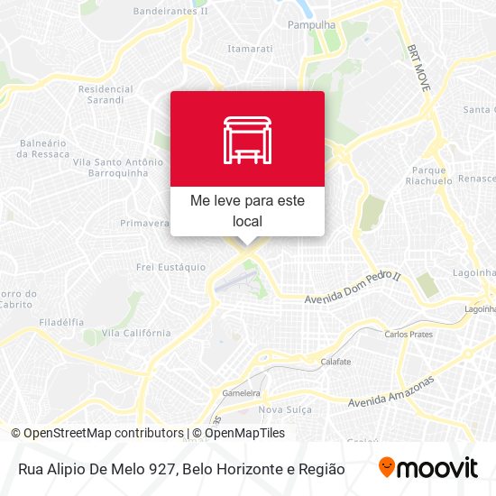 Rua Alipio De Melo 927 mapa