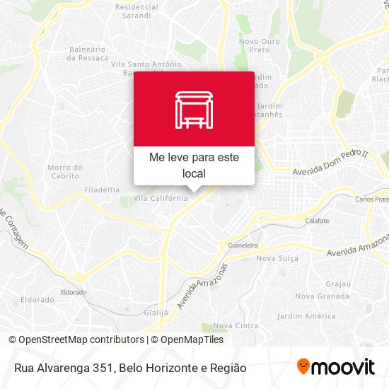 Rua Alvarenga 351 mapa
