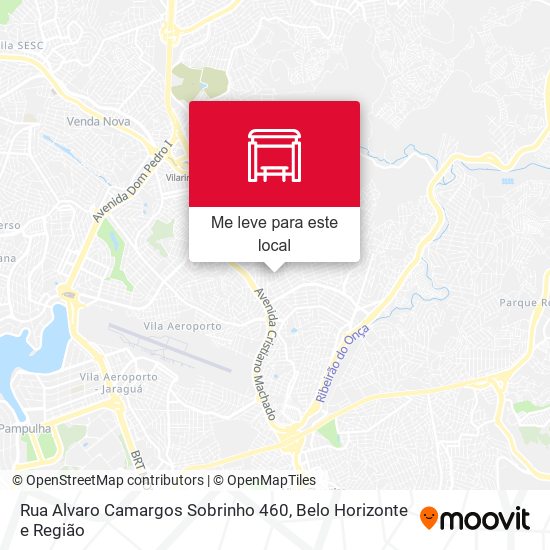 Rua Alvaro Camargos Sobrinho 460 mapa