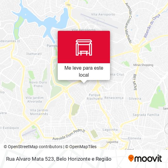 Rua Alvaro Mata 523 mapa