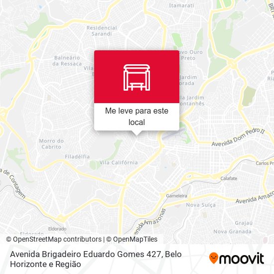 Avenida Brigadeiro Eduardo Gomes 427 mapa