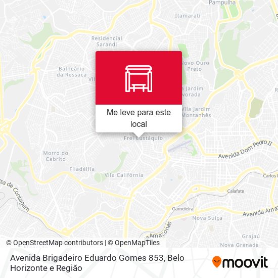 Avenida Brigadeiro Eduardo Gomes 853 mapa