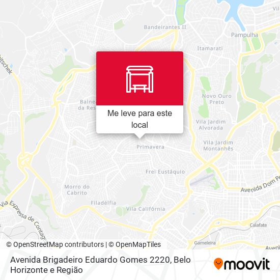 Avenida Brigadeiro Eduardo Gomes 2220 mapa