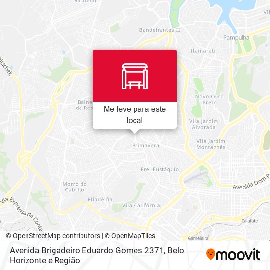 Avenida Brigadeiro Eduardo Gomes 2371 mapa