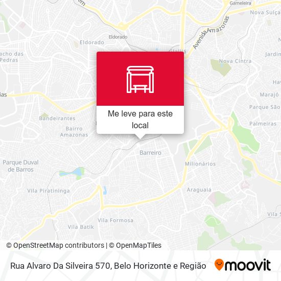 Rua Alvaro Da Silveira 570 mapa