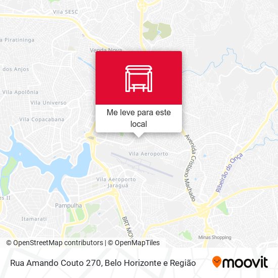 Rua Amando Couto 270 mapa