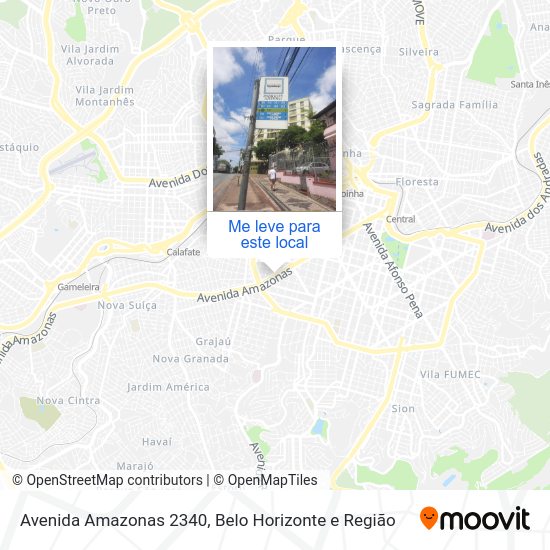 Avenida Amazonas 2340 mapa