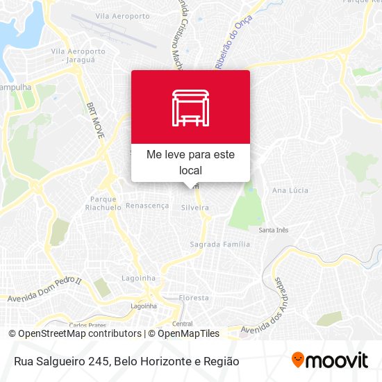 Rua Salgueiro 245 mapa