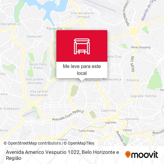 Avenida Americo Vespucio 1022 mapa
