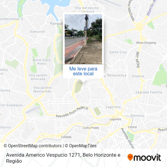 Avenida Americo Vespucio 1271 mapa