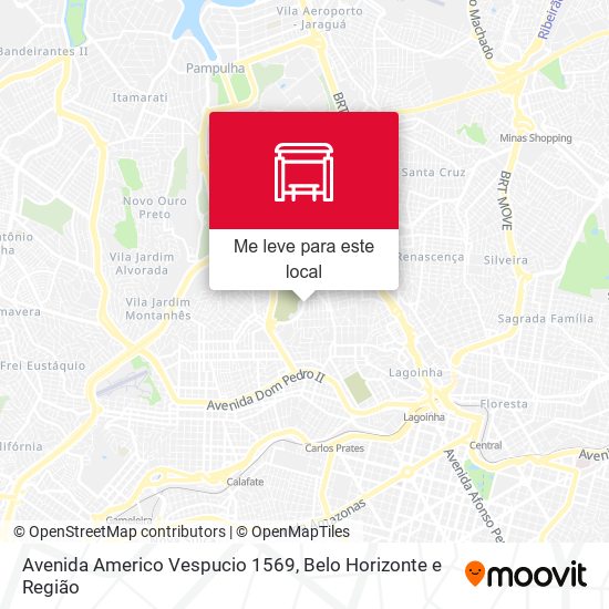 Avenida Americo Vespucio 1569 mapa