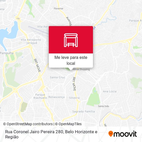 Rua Coronel Jairo Pereira 280 mapa