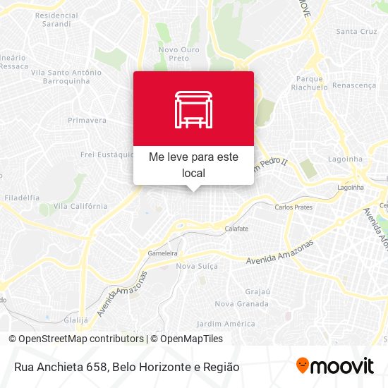Rua Anchieta 658 mapa
