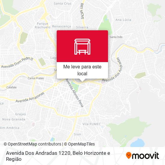 Avenida Dos Andradas 1220 mapa