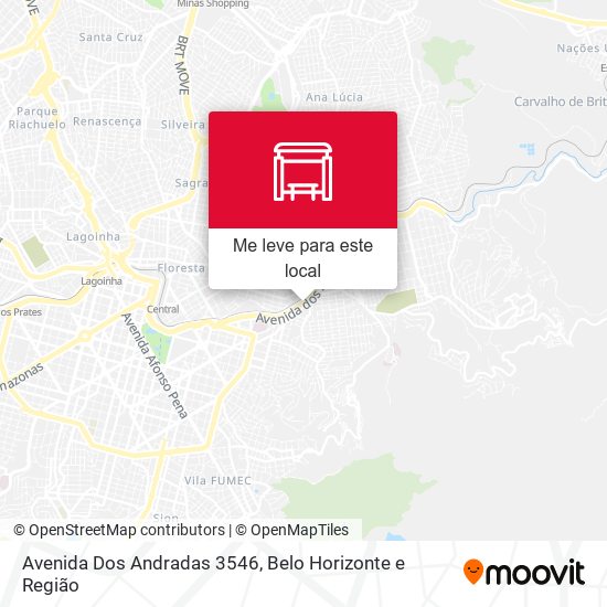 Avenida Dos Andradas 3546 mapa