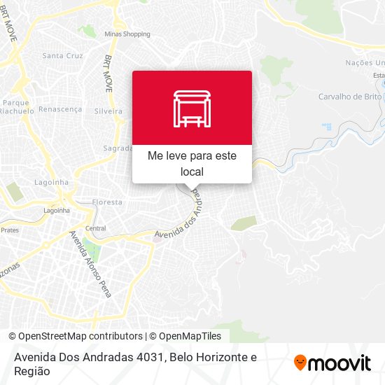 Avenida Dos Andradas 4031 mapa