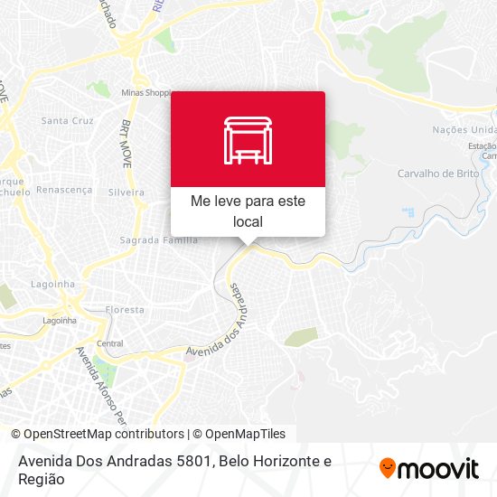 Avenida Dos Andradas 5801 mapa
