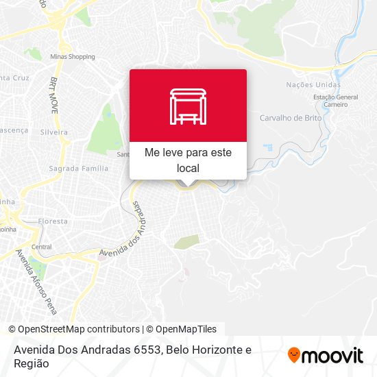 Avenida Dos Andradas 6553 mapa