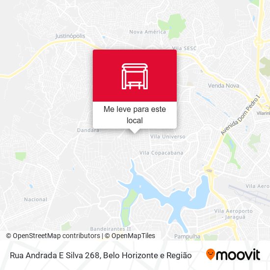 Rua Andrada E Silva 268 mapa