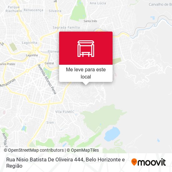 Rua Nisio Batista De Oliveira 444 mapa