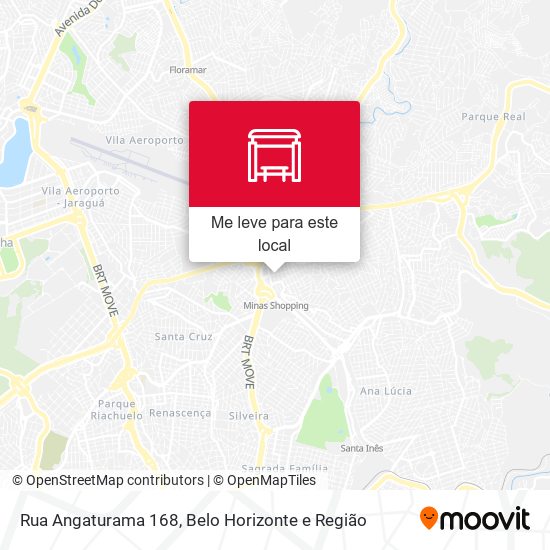Rua Angaturama 168 mapa