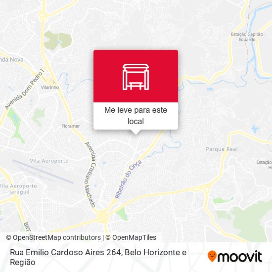 Rua Emilio Cardoso Aires 264 mapa