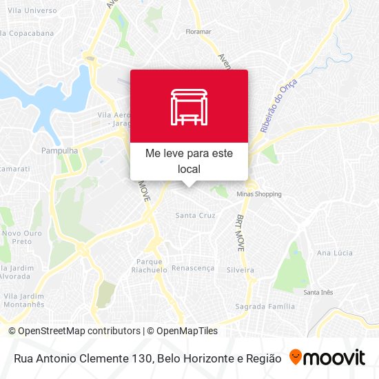 Rua Antonio Clemente 130 mapa