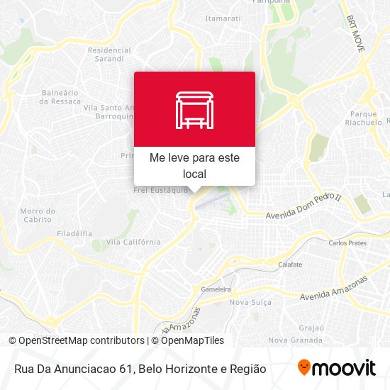 Rua Da Anunciacao 61 mapa