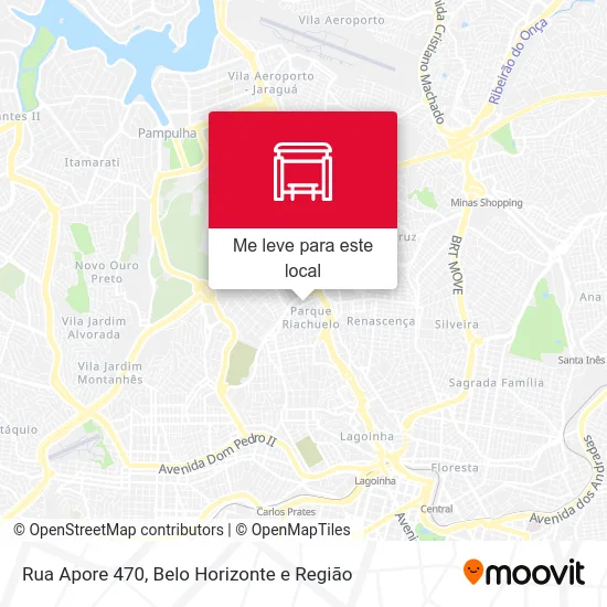 Rua Apore 470 mapa