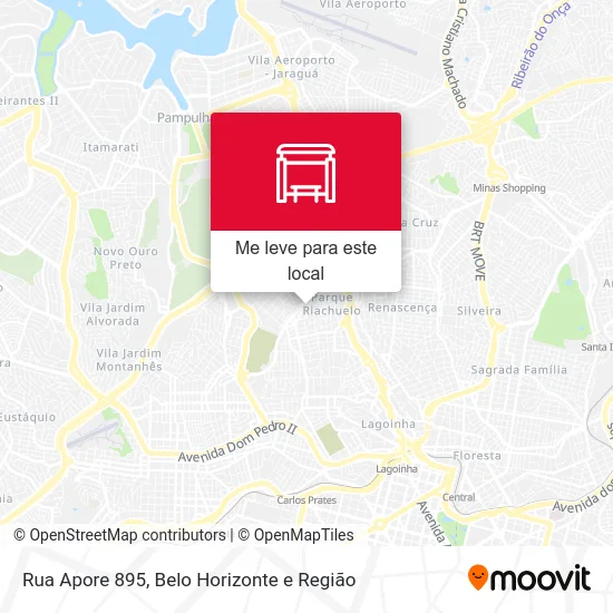 Rua Apore 895 mapa