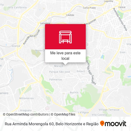Rua Arminda Morengola 60 mapa