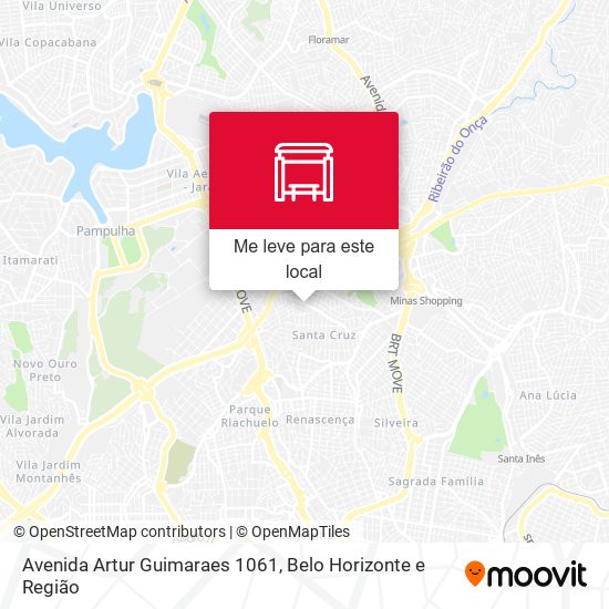Avenida Artur Guimaraes 1061 mapa