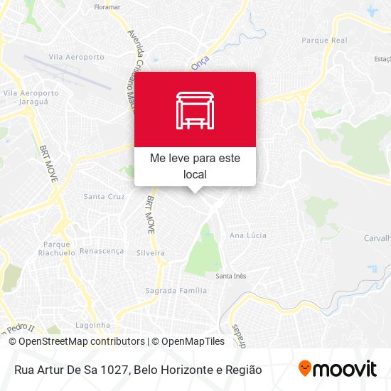 Rua Artur De Sa 1027 mapa