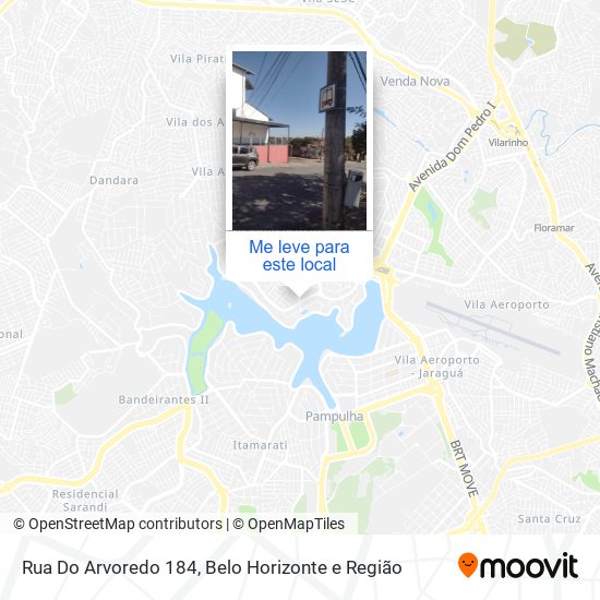 Rua Do Arvoredo 184 mapa