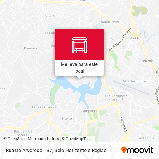 Rua Do Arvoredo 197 mapa