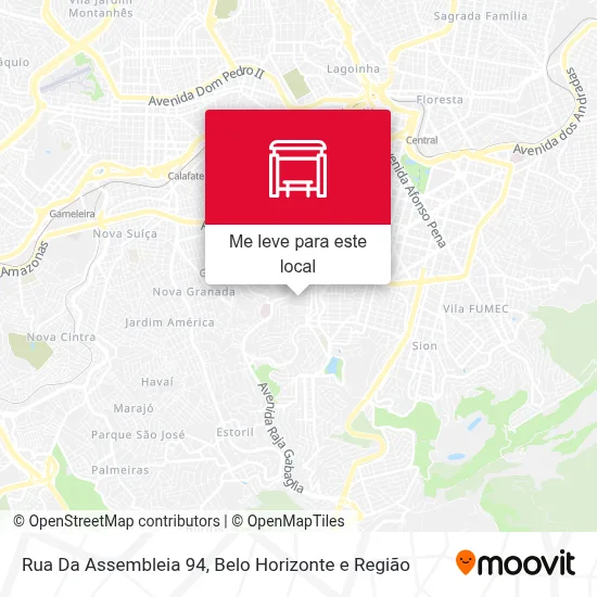 Rua Da Assembleia 94 mapa