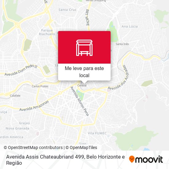 Avenida Assis Chateaubriand 499 mapa