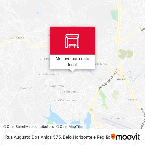 Rua Augusto Dos Anjos 575 mapa