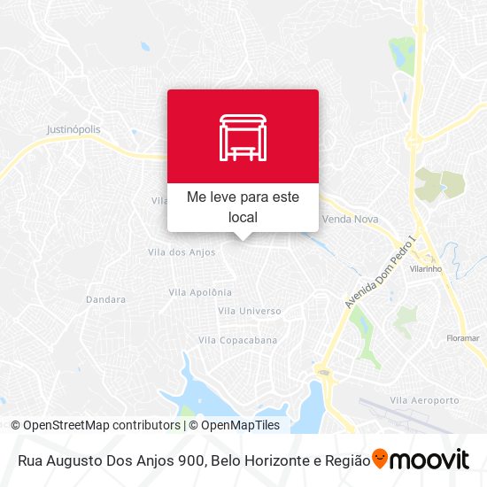 Rua Augusto Dos Anjos 900 mapa