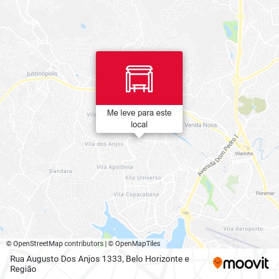 Rua Augusto Dos Anjos 1333 mapa