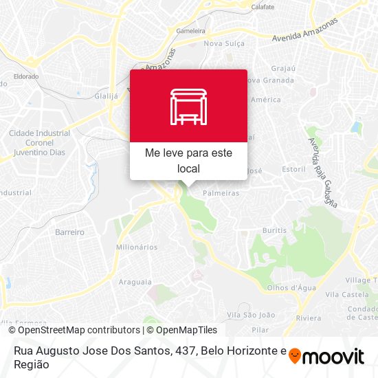 Rua Augusto Jose Dos Santos, 437 mapa