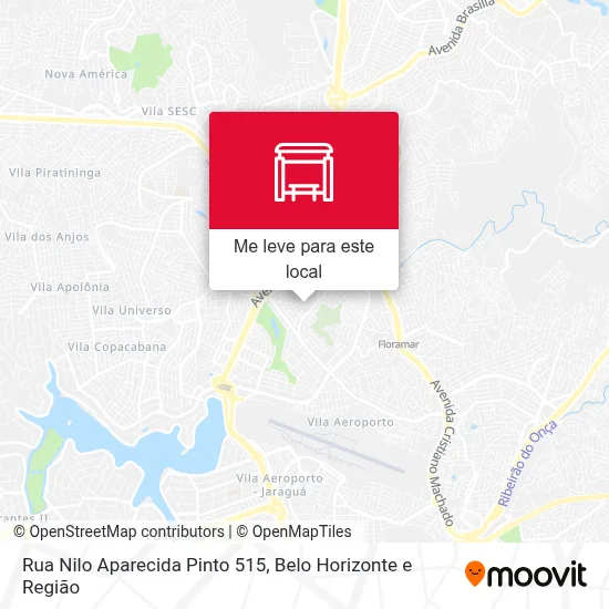 Rua Nilo Aparecida Pinto 515 mapa