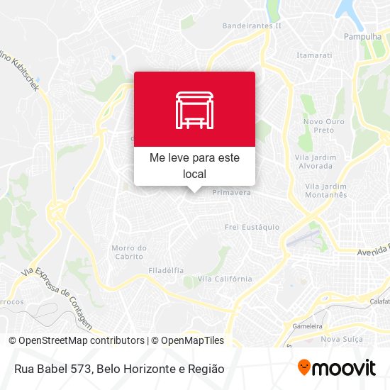Rua Babel 573 mapa
