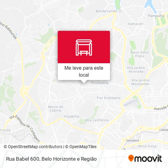 Rua Babel 600 mapa