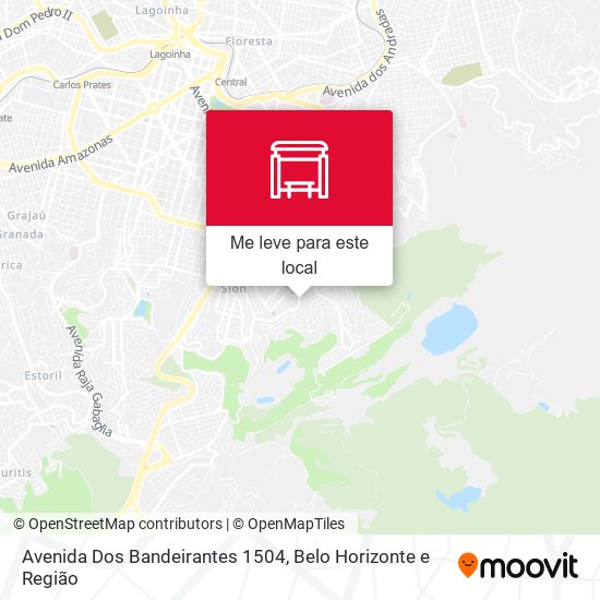 Avenida Dos Bandeirantes 1504 mapa