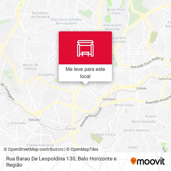 Rua Barao De Leopoldina 130 mapa