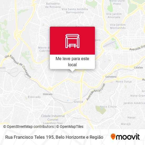 Rua Francisco Teles 195 mapa