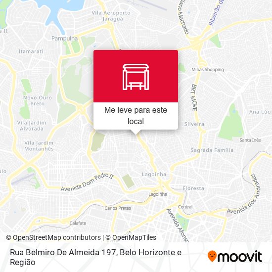 Rua Belmiro De Almeida 197 mapa