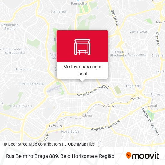 Rua Belmiro Braga 889 mapa