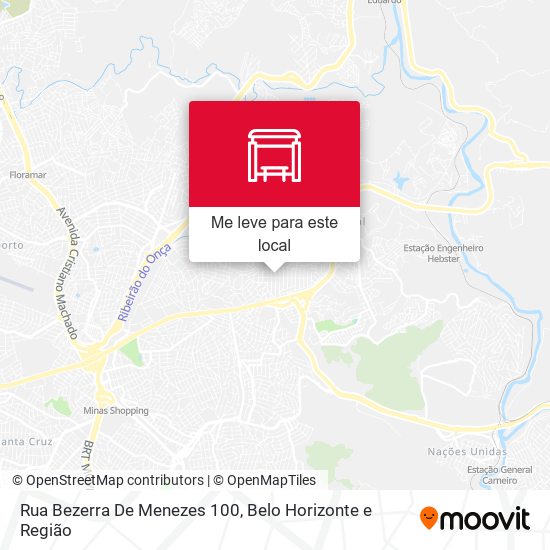 Rua Bezerra De Menezes 100 mapa